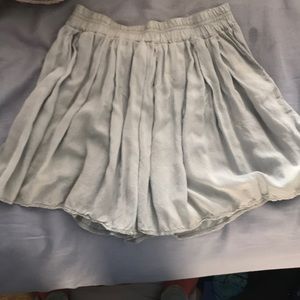 Light blue brandy Melville mini skirt